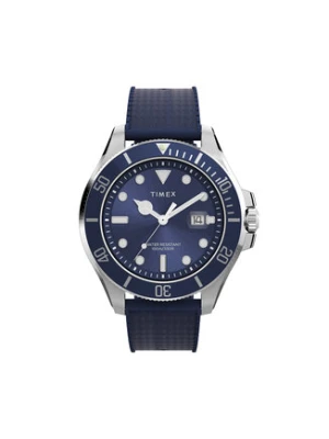 Timex Zegarek Harborside Coast TW2Y05000 Srebrny