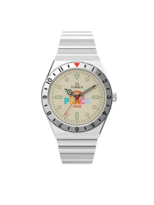 Timex Zegarek Lab Archive 1971 Unity Collection TW2V25800 Srebrny