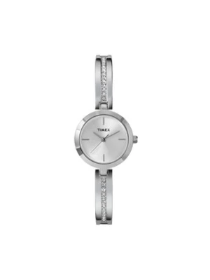 Timex Zegarek Main Street TW2W96100 Srebrny