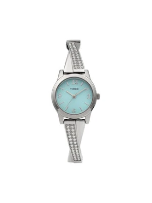 Timex Zegarek Main Street TW2Y39400 Srebrny