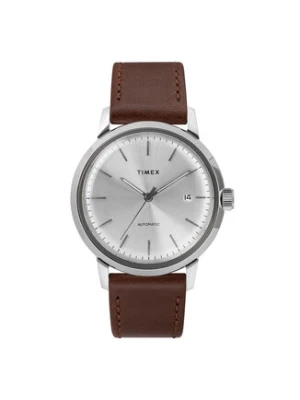 Zdjęcie produktu Timex Zegarek Marlin Automatic TW2T22700 Brązowy