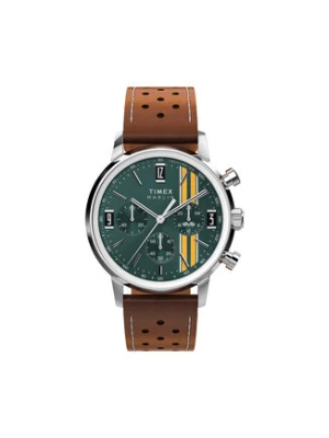 Timex Zegarek Marlin® Chronograph TW2W99100 Srebrny