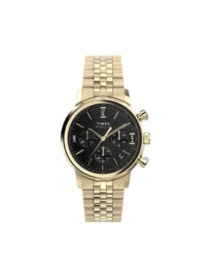 Timex Zegarek Marlin® Quartz Chronograph TW2W59900 Złoty