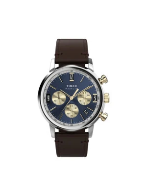 Timex Zegarek Marlin® Quartz Chronograph TW2W60400 Czarny