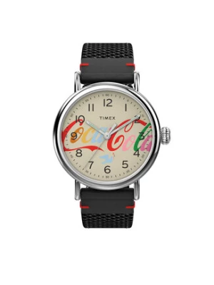 Timex Zegarek Standard TW2V26000 Czarny