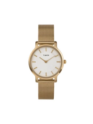 Timex Zegarek Transcend TW2Y10300 Złoty