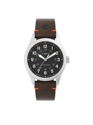 Timex Zegarek TW2V64200 Brązowy