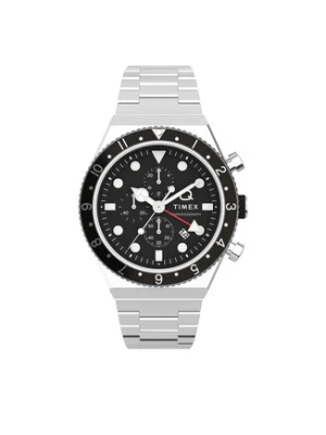 Timex Zegarek TW2V69800 Srebrny