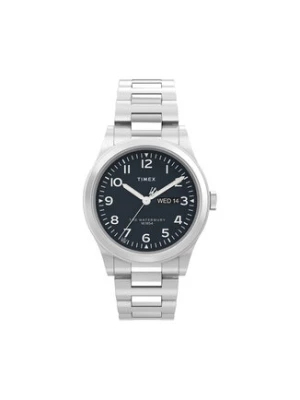 Timex Zegarek Waterbury Traditional TW2W14800 Srebrny