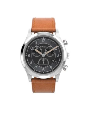 Timex Zegarek Waterbury TW2V73900 Czarny