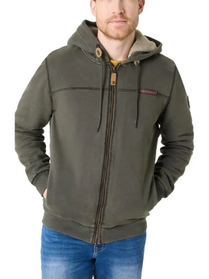 Timezone Bluza w kolorze szarym rozmiar: M