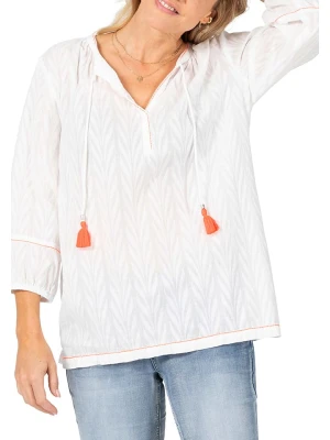 Timezone Bluzka w kolorze białym rozmiar: XL