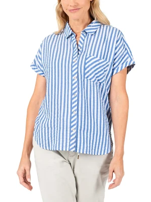 Timezone Bluzka w kolorze niebieskim rozmiar: L