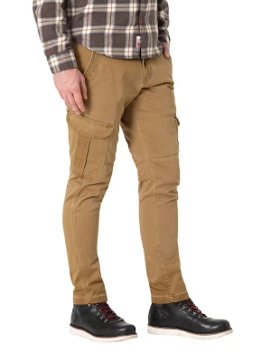 Timezone Bojówki "Niklas" - Regular fit - w kolorze karmelowym rozmiar: W29/L32