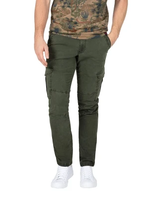 Timezone Bojówki "Niklas" w kolorze khaki rozmiar: W31/L32