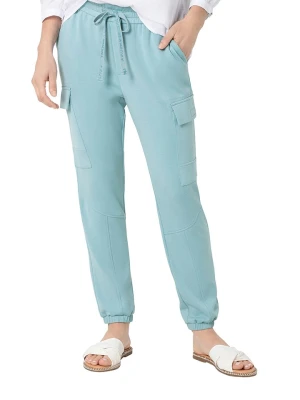 Timezone Bojówki "Rakima" w kolorze turkusowym rozmiar: M