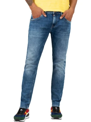 Timezone Dżinsy "Costello" - Skinny fit - w kolorze niebieskim rozmiar: W29/L32