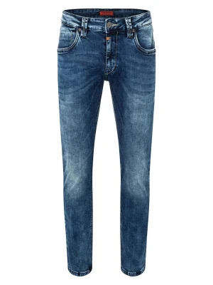 Timezone Dżinsy "Eduardo" - Slim fit - w kolorze niebieskim rozmiar: W36/L30