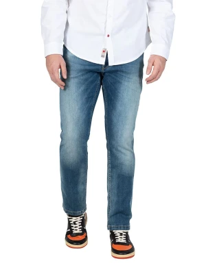 Timezone Dżinsy "Eduardo" - Slim fit - w kolorze niebieskim rozmiar: W31/L34