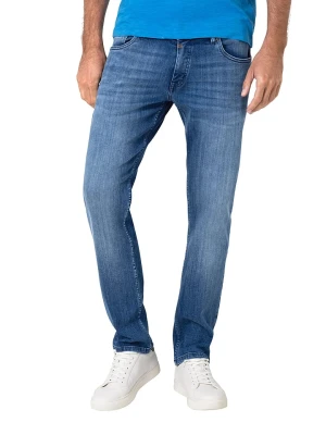 Timezone Dżinsy "EduardoTZ" - Slim fit - w kolorze niebieskim rozmiar: W30/L32