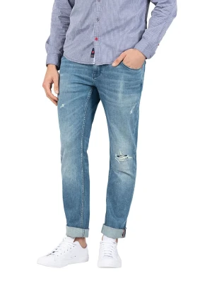 Timezone Dżinsy "Scott" - Slim fit - w kolorze niebieskim rozmiar: W33/L32