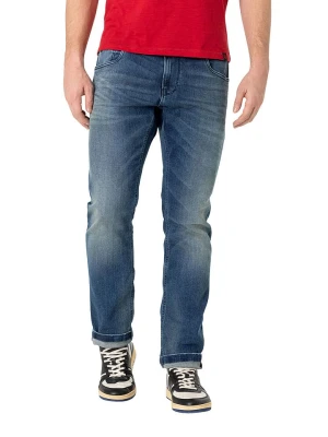 Timezone Dżinsy "Scott" - Slim fit - w kolorze niebieskim rozmiar: W30/L32