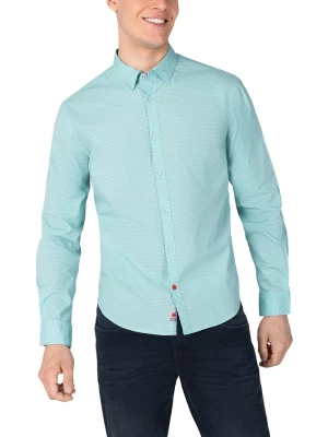 Timezone Koszula - Regular fit - w kolorze turkusowym rozmiar: XL