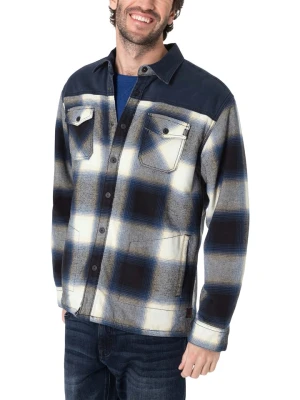 Timezone Koszula w kolorze granatowo-kremowym rozmiar: 3XL