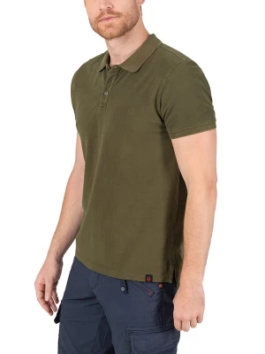 Timezone Koszulka polo w kolorze khaki rozmiar: 3XL