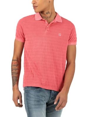 Timezone Koszulka polo w kolorze różowym rozmiar: L