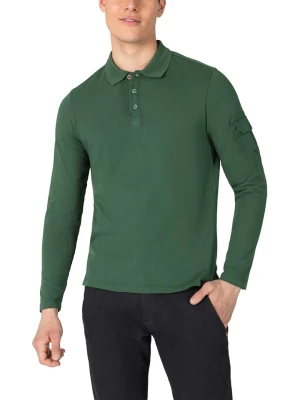 Timezone Koszulka polo w kolorze zielonym rozmiar: L