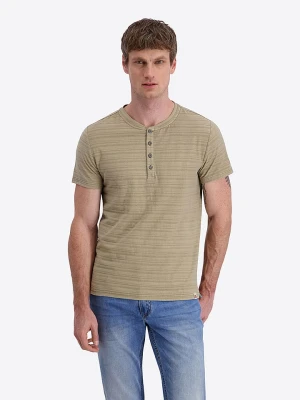 Timezone Koszulka "Vintage Henley" w kolorze beżowym rozmiar: XXL