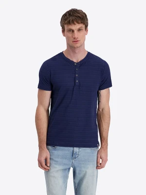 Timezone Koszulka "Vintage Henley" w kolorze granatowym rozmiar: 3XL