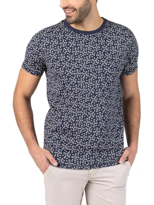 Timezone Koszulka w kolorze biało-granatowym rozmiar: M