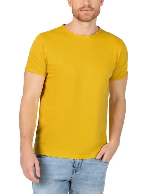 Timezone Koszulka w kolorze musztardowym rozmiar: M