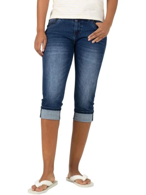 Timezone Rybaczki dżinsowe "Tali" w kolorze granatowym rozmiar: W26