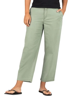 Timezone Spodnie "Amber" w kolorze jasnozielonym rozmiar: W31