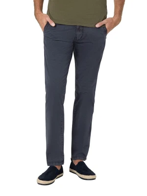 Timezone Spodnie chino "Lui" - Regular fit - w kolorze niebieskoszarym rozmiar: W33/L34
