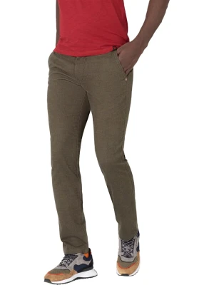 Timezone Spodnie chino "Lui" w kolorze khaki rozmiar: W34/L32