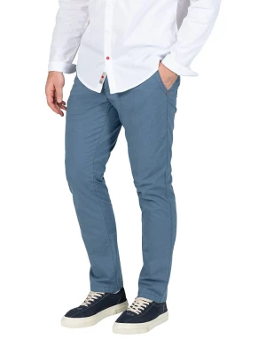 Timezone Spodnie chino "Lui" w kolorze niebieskim rozmiar: W29/L32