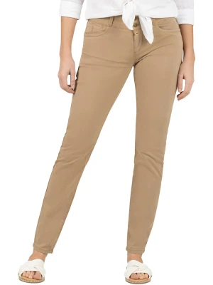 Timezone Spodnie "Enya" w kolorze beżowym rozmiar: W30