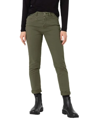 Timezone Spodnie "Raven" w kolorze khaki rozmiar: W28