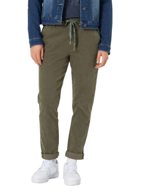 Timezone Spodnie "Ryleigh" w kolorze khaki rozmiar: W31