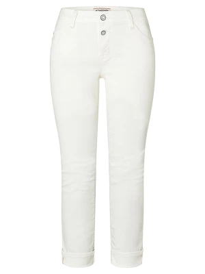Timezone Spodnie w kolorze białym rozmiar: W32