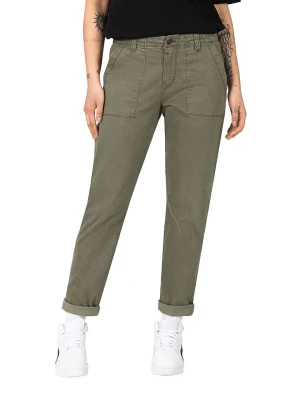 Timezone Spodnie w kolorze khaki rozmiar: XL