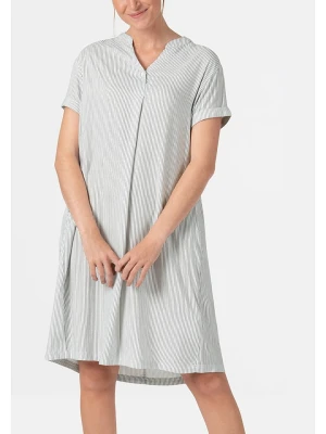 Timezone Sukienka w kolorze biało-granatowym rozmiar: S