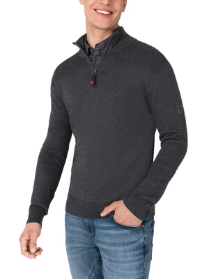 Timezone Sweter w kolorze antracytowym rozmiar: 3XL