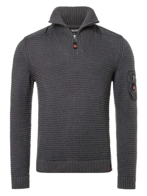 Timezone Sweter w kolorze antracytowym rozmiar: XL
