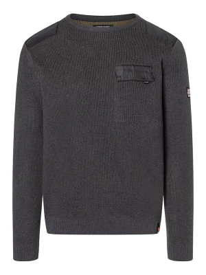 Timezone Sweter w kolorze antracytowym rozmiar: L