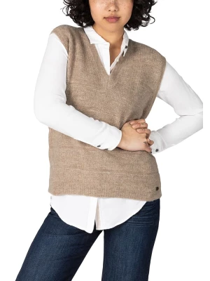 Timezone Sweter w kolorze beżowym rozmiar: S